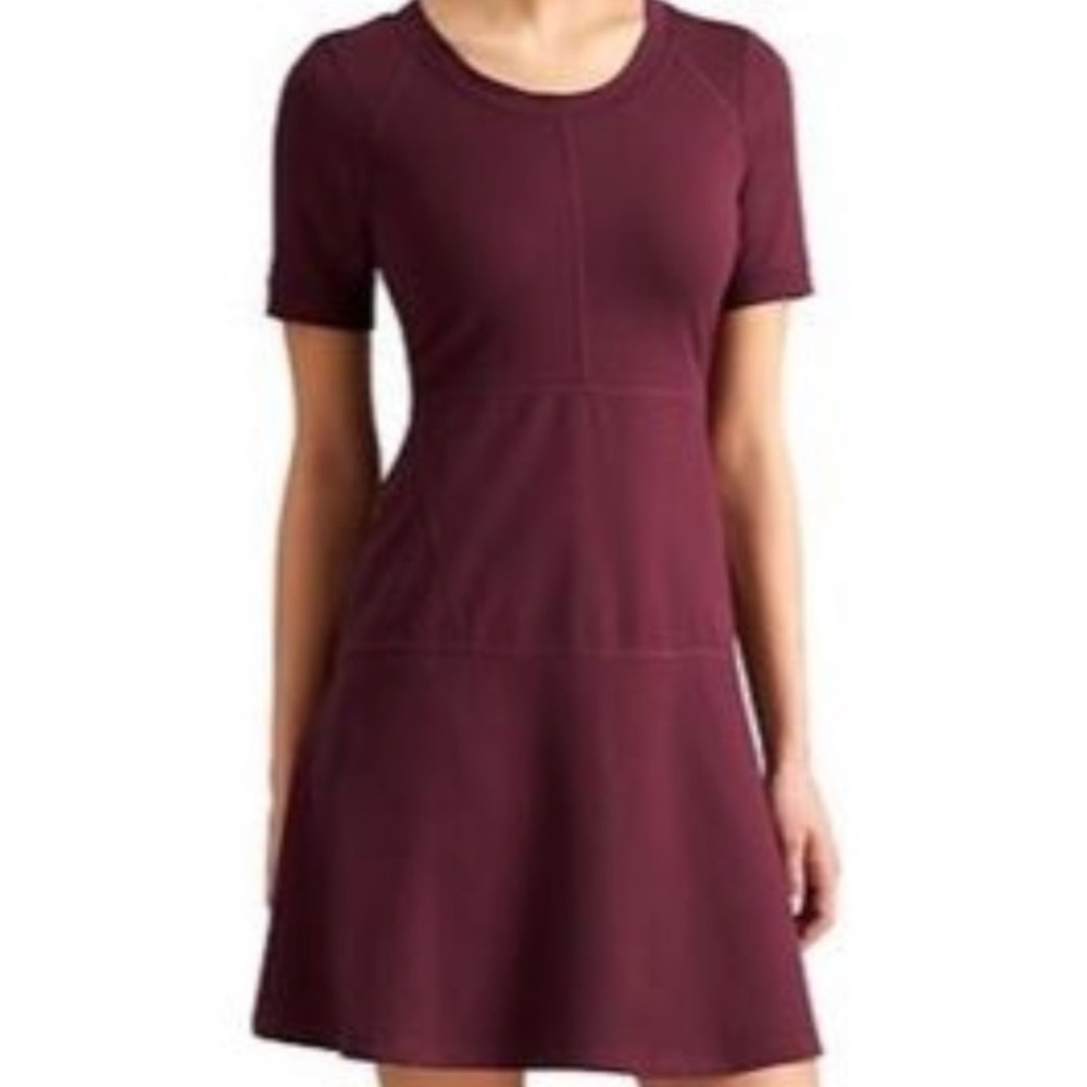 {Athleta} 'Textured In Route' Spandex Dress